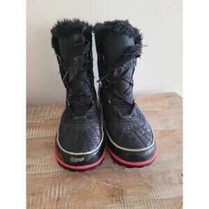 Sorel Black Tivoli II Snow Boots